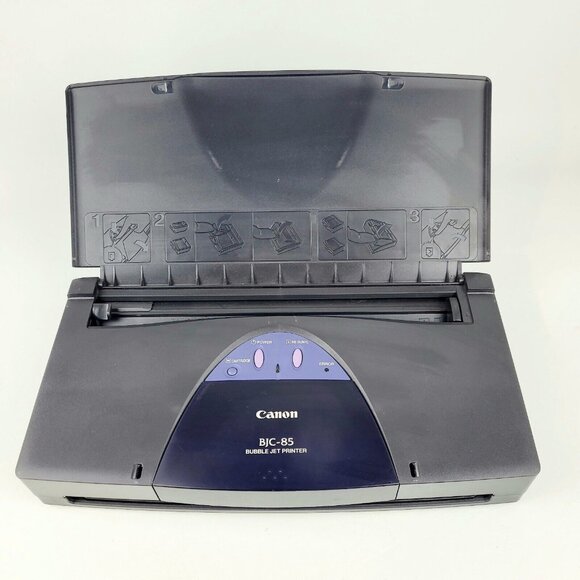 Canon BJC-85 Color Bubble Jet Portable Printer K10190 Tested - Picture 1 of 5